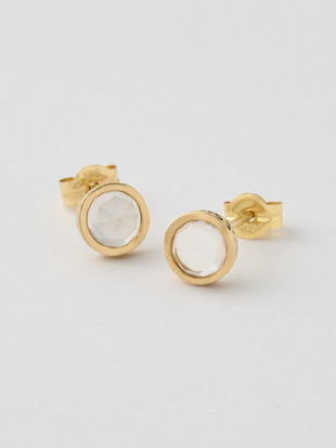 JS White Topaz K18YG Earrings｜GIGI for JOHN SMEDLEY